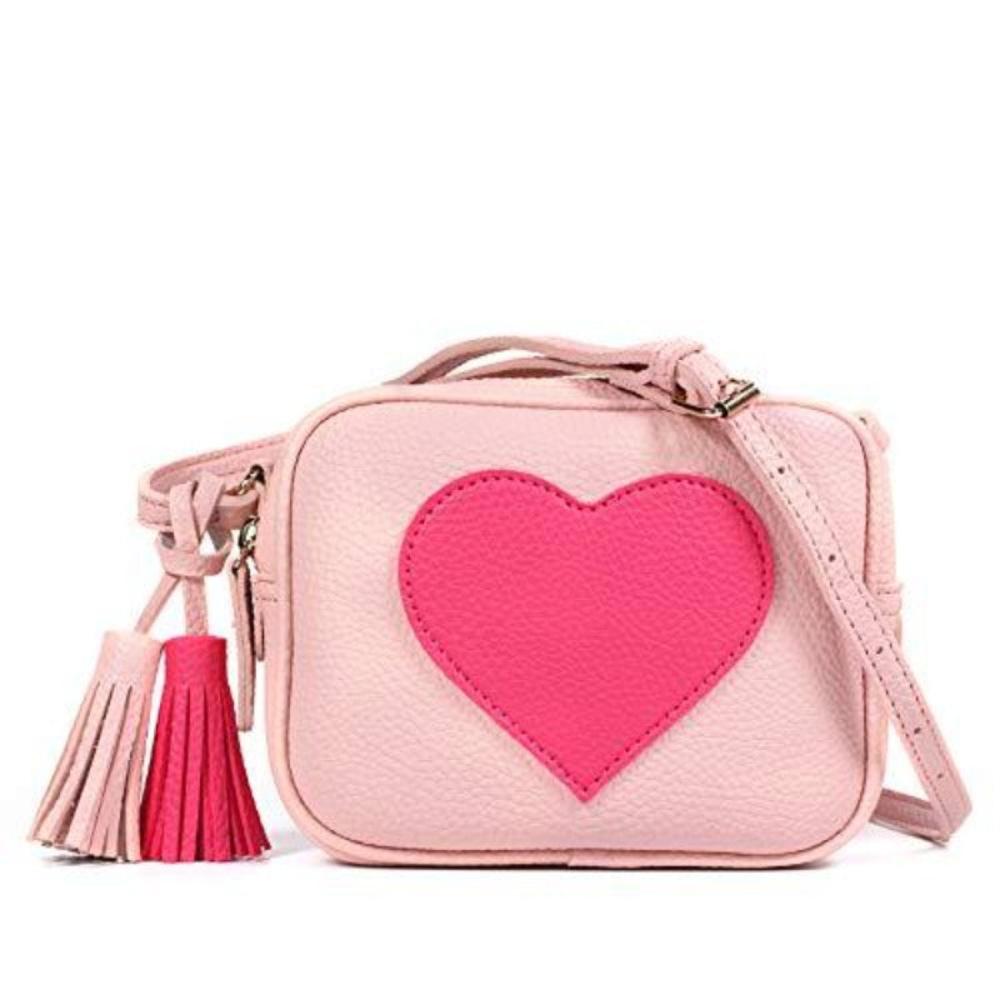 Crossbody Purse Leather Roomy Bag Tassel Adjustable Straps Design in Italy - Lily Bloom