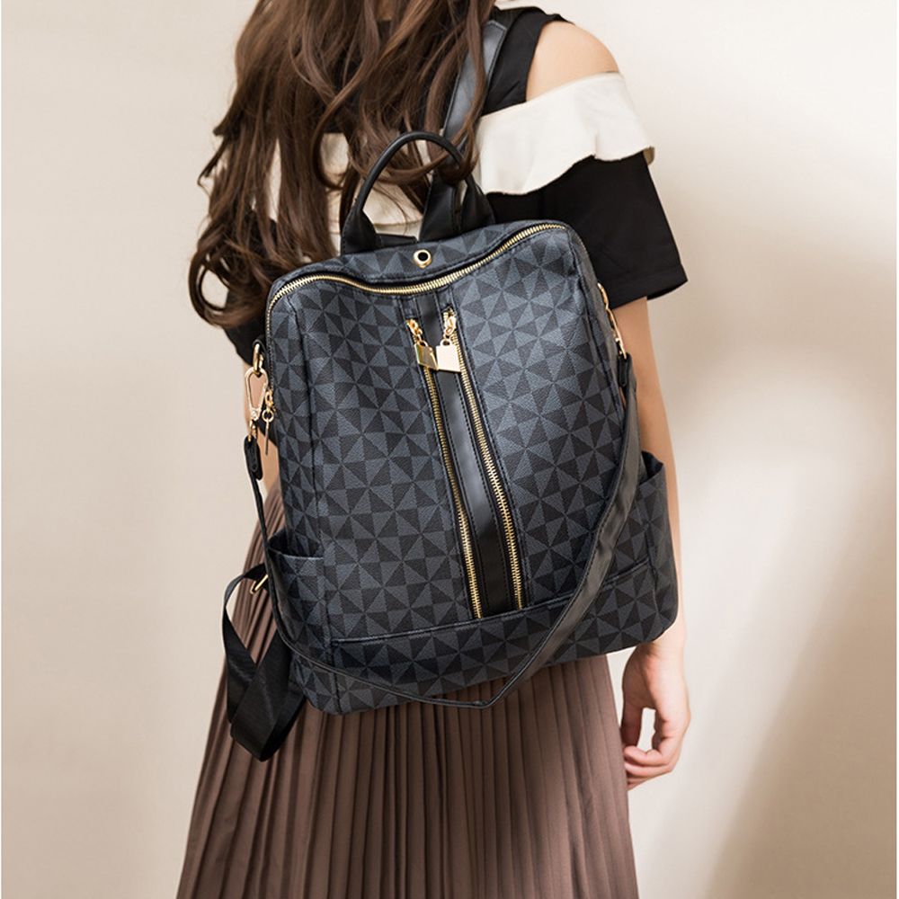 Purse Designer Satchel Leather Travel Anti Theft Shoulder Backpack Set - Lily Bloom Store