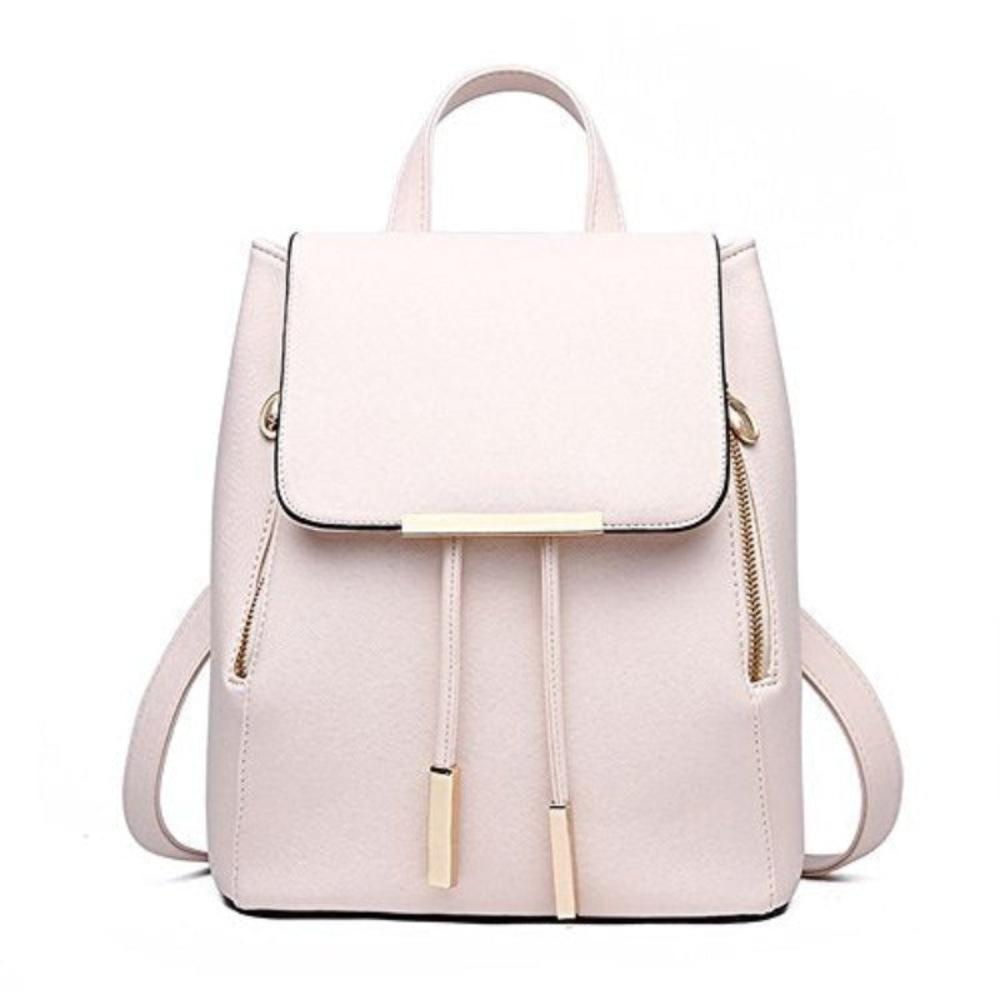Small Backpack Purse Leather Shoulder Bag- Lily Bloom