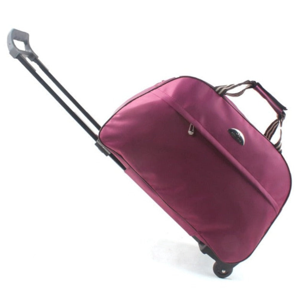 Luggage Bag Travel Duffle Trolley bag Rolling Suitcase Trolley Travel Bags With Wheel Carry On Bag - Lily Bloom