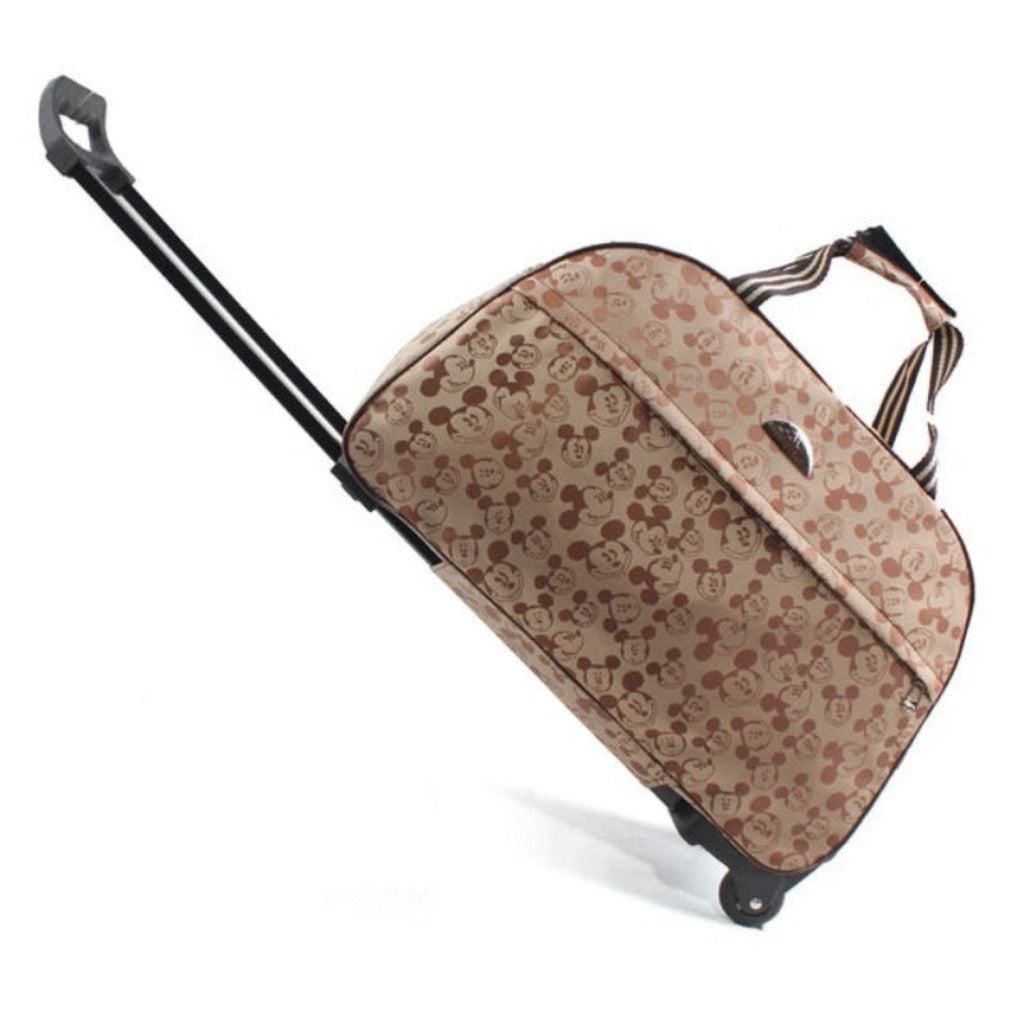 Luggage Bag Travel Duffle Trolley bag Rolling Suitcase Trolley Travel Bags With Wheel Carry On Bag - Lily Bloom