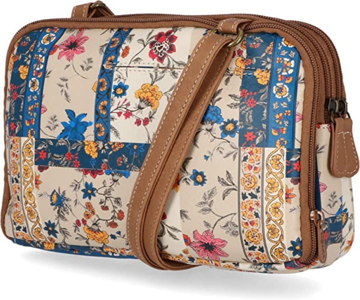 Triple Compartment Crossbody Bag | Lily Bloom