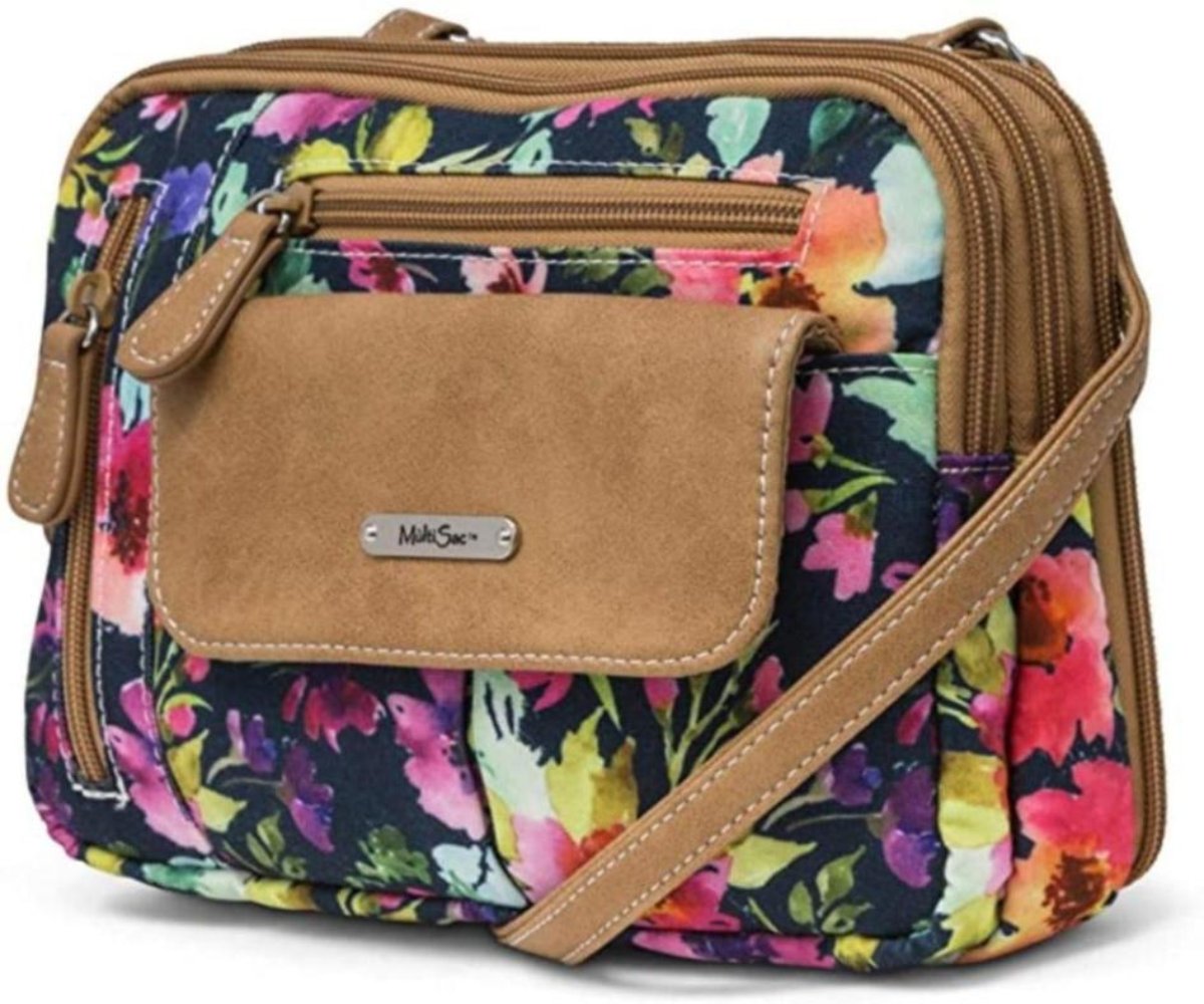 Triple Compartment Crossbody Bag | Lily Bloom