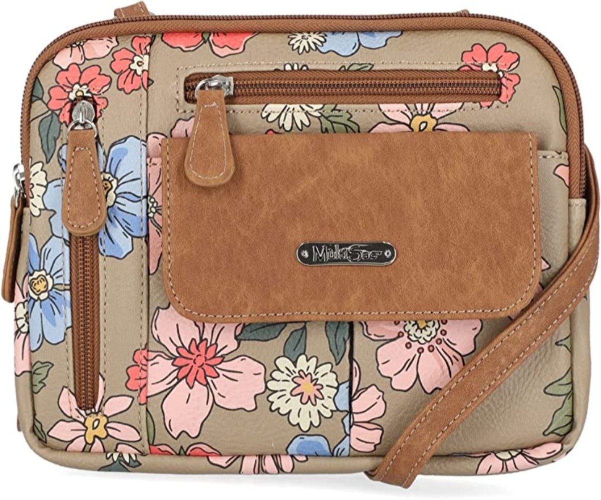 Triple Compartment Crossbody Bag | Lily Bloom