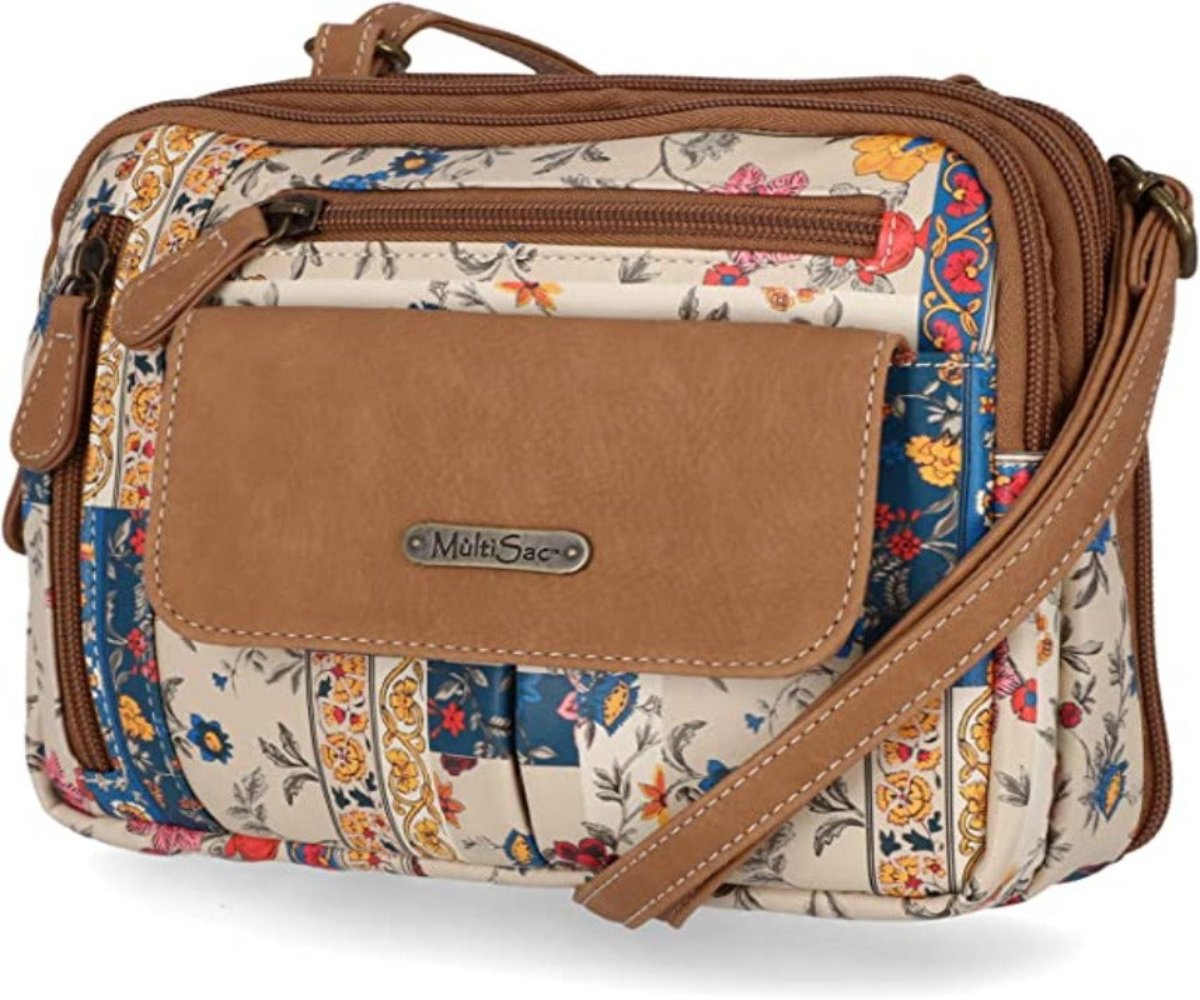 Triple Compartment Crossbody Bag | Lily Bloom