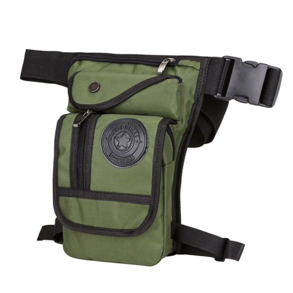 Canvas Waist Drop Leg Bag Hip Belt Bum Tactical Shoulder Bag - Lily Bloom