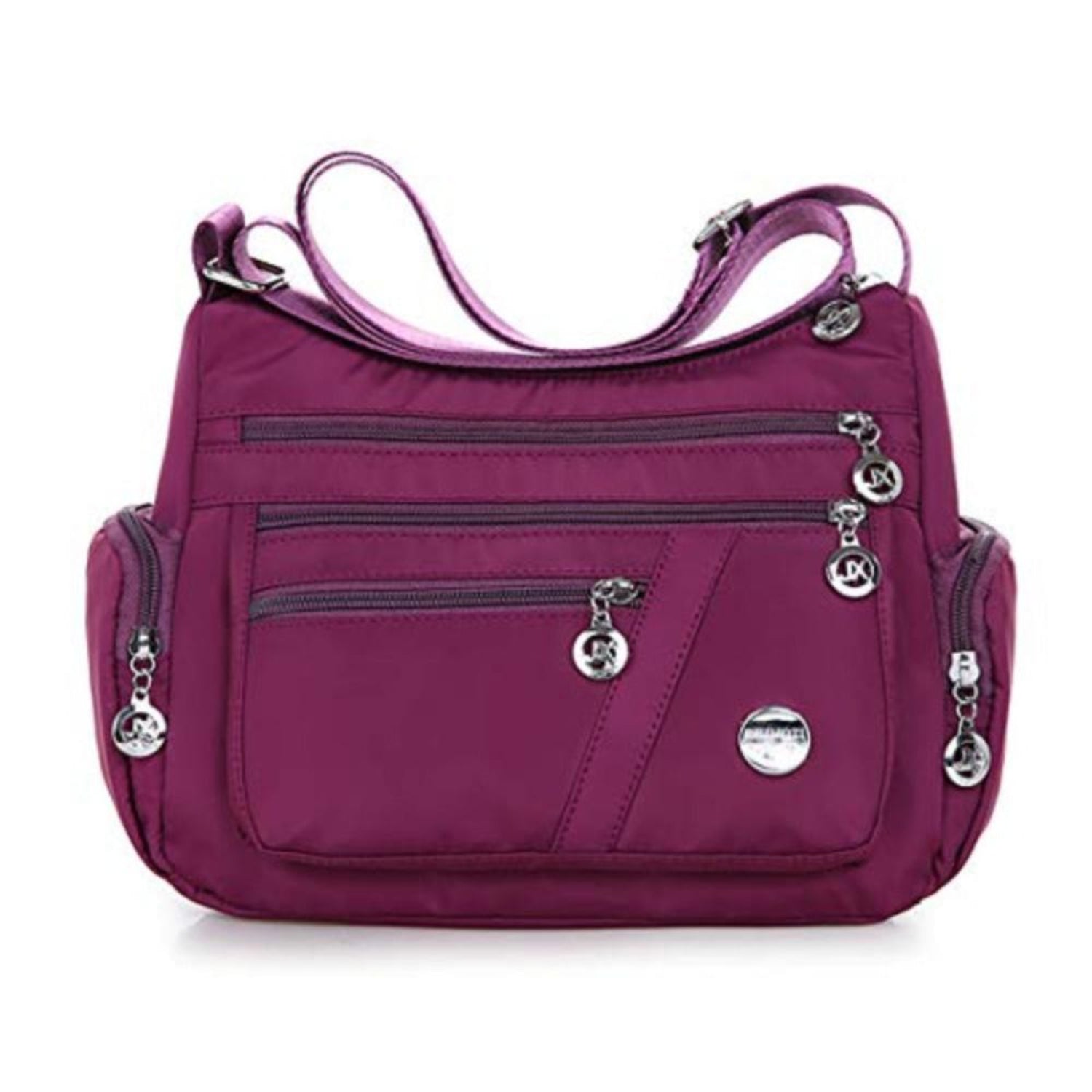 Lightweight Nylon Multi-Pocket Crossbody Bag | Lily Bloom Store