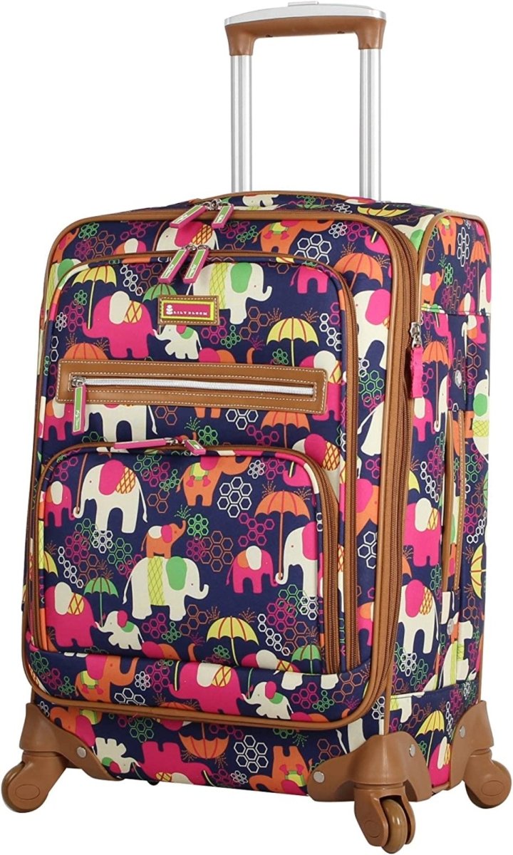 Luggage Carry On Expandable Design Suitcase With Spinner Wheels 20in - Lily Bloom