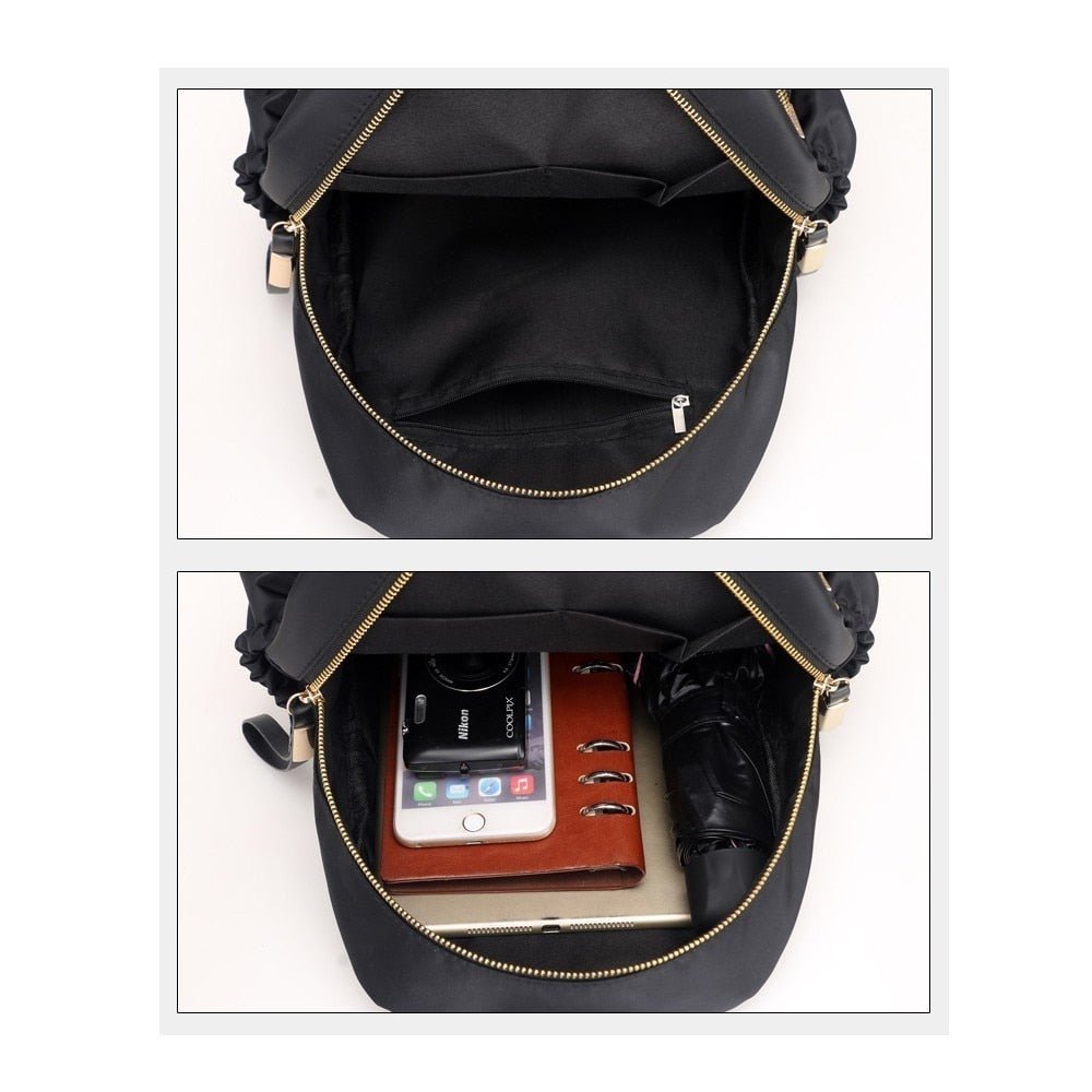 School Nylon Travel Multiple Pockets Backpack - Lily Bloom