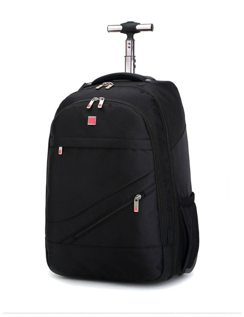 Travel Wheeled Backpack Large Rolling Waterproof Bag - Lily Bloom