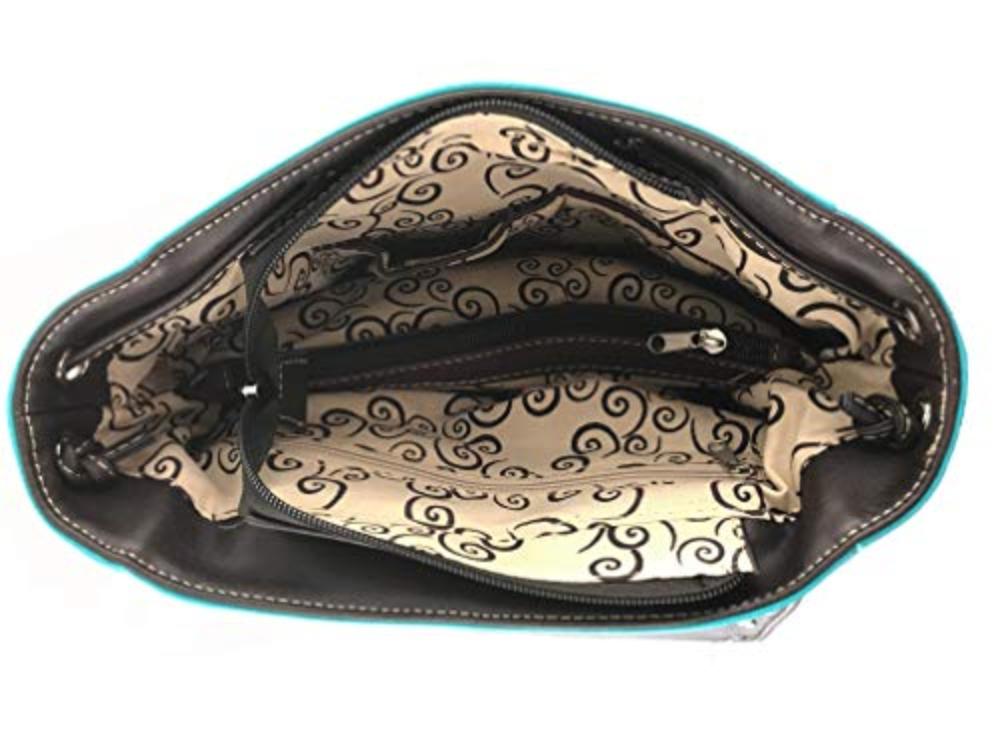 Western Country Cross Square Backpack with Matching Wallet Set - Lily Bloom