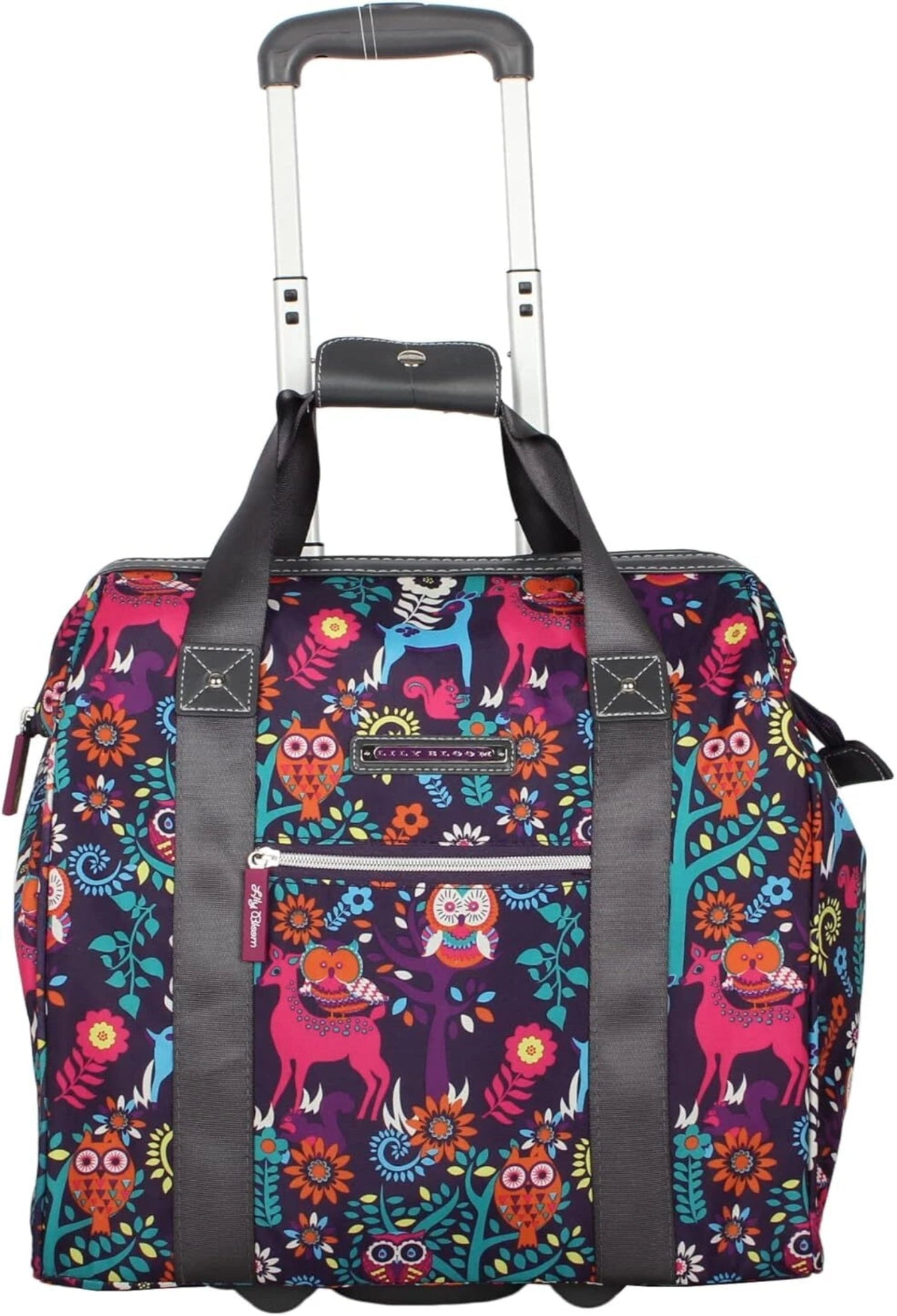 15 in Carry on Bag Wheeled Cabin Under Seat Tote