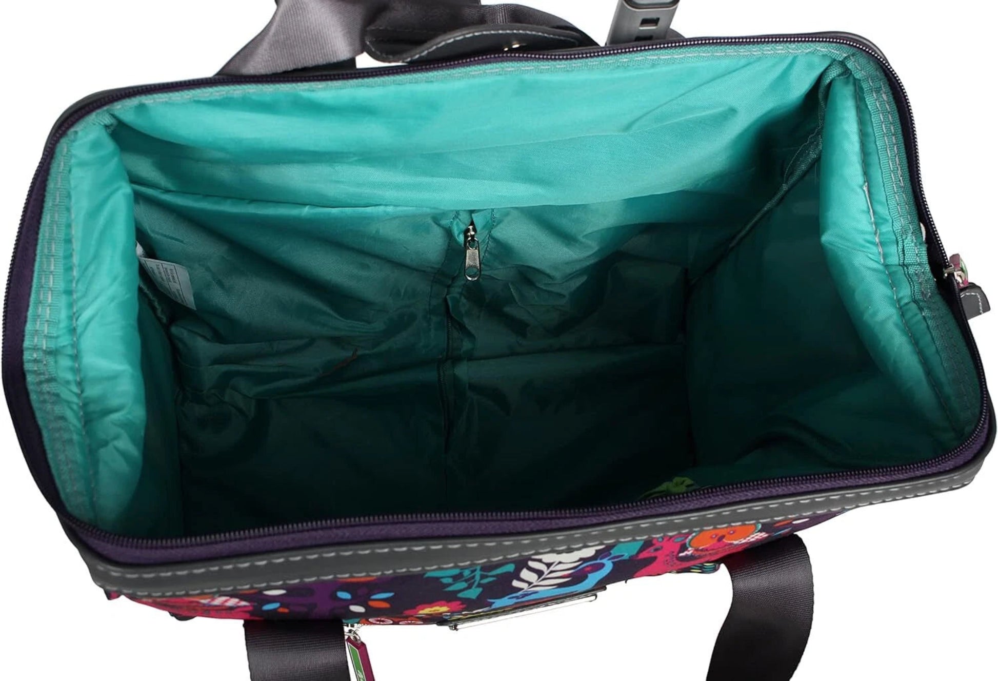15 in Carry on Bag Wheeled Cabin Under Seat Tote