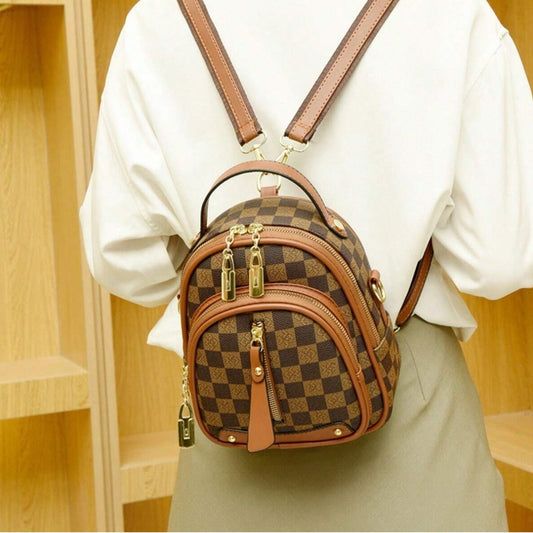 Leather Unique Luxurious Thick Backpack - Lily Bloom Store