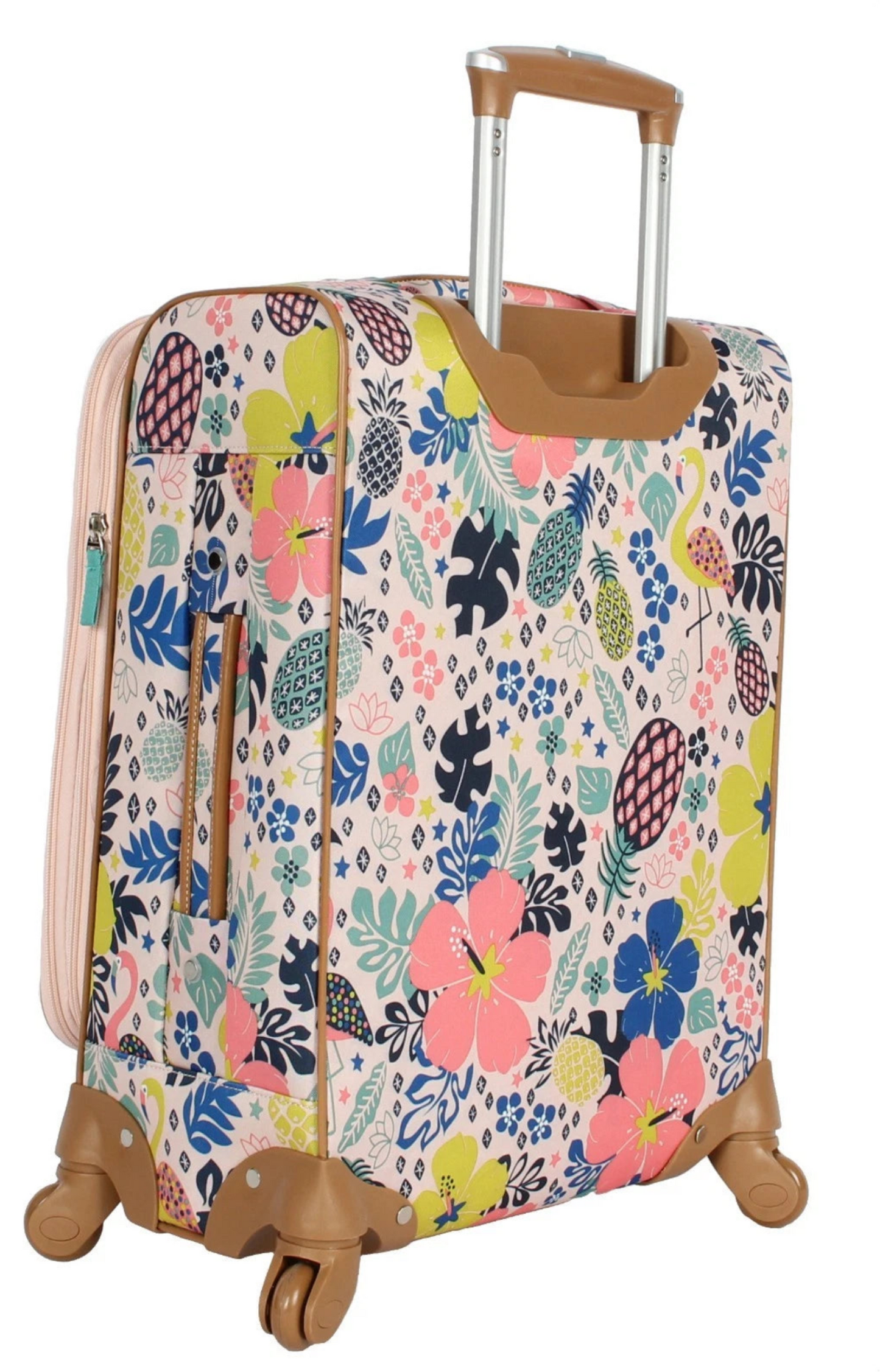 28 in Luggage Large Expandable Design Pattern Suitcase With Spinner Wheels - Lily Bloom