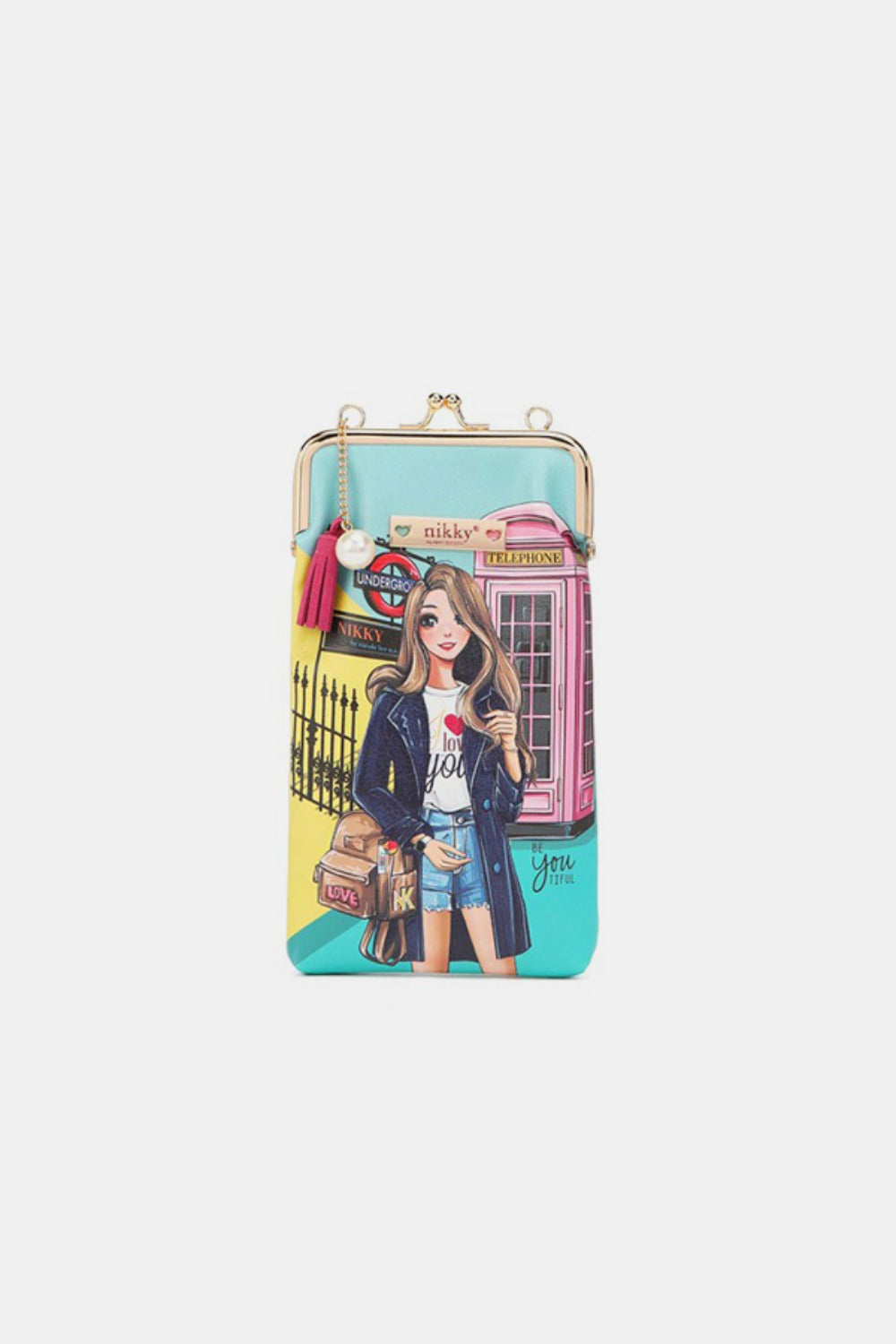 Kisslock Phone and Sunglass Purse - Lily Bloom Store