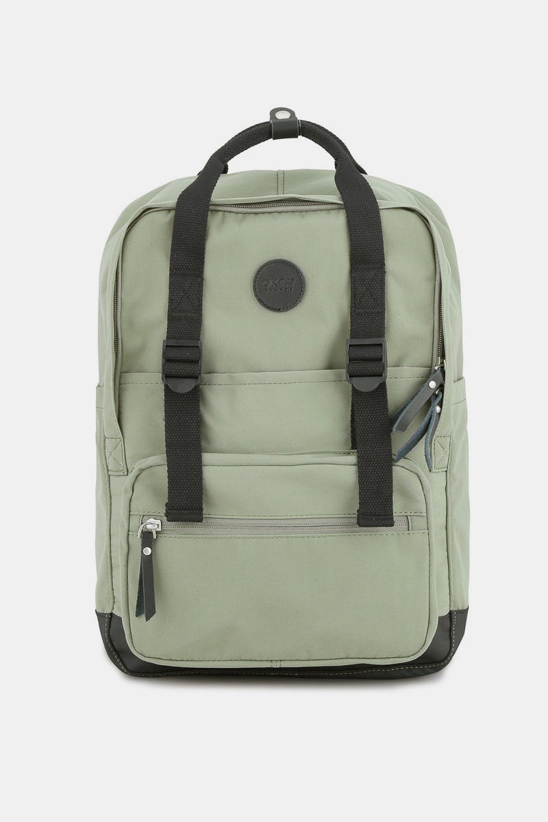 Waterproof Canvas Backpack Bag with Side Pockets - Lily Bloom Store