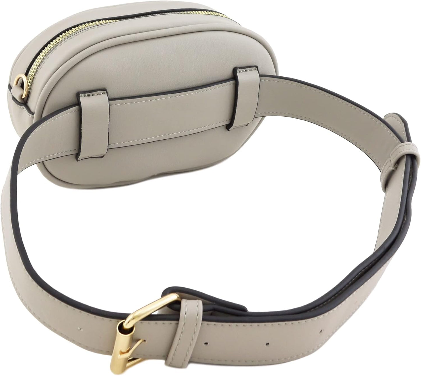 Fashionable Waist Bag Leather Belt Bag Crossbody Tassel Chain