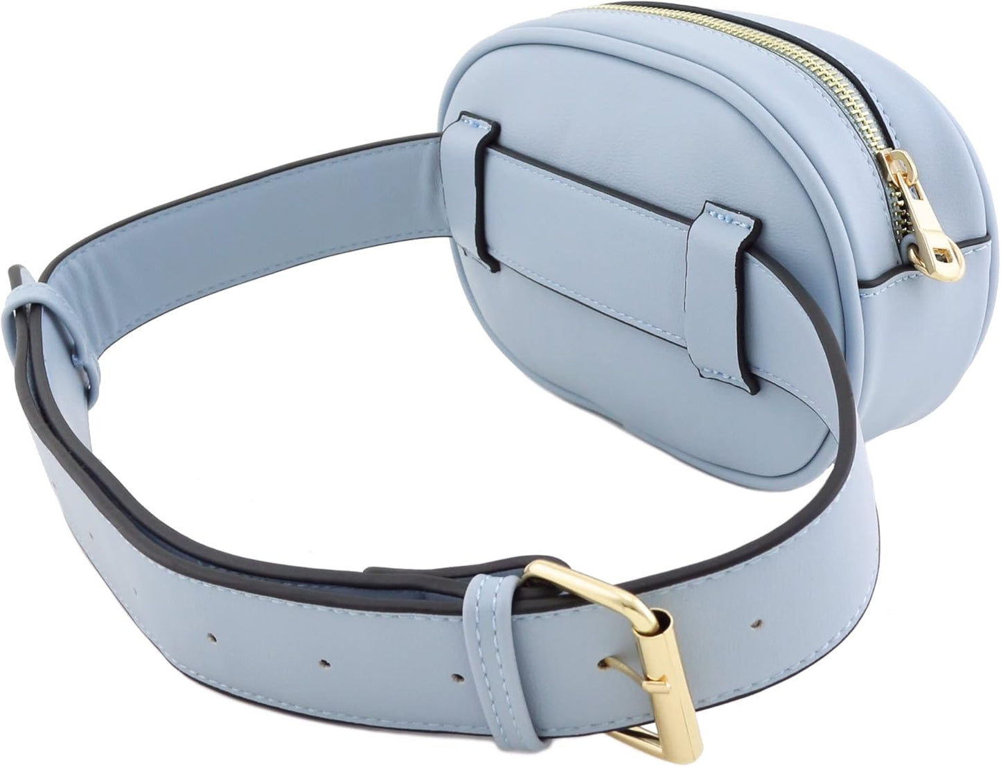 Fashionable Waist Bag Leather Belt Bag Crossbody Tassel Chain