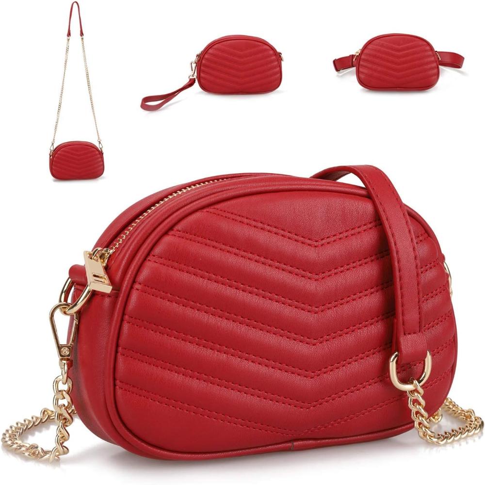 3 in 1 Fashion Fanny Pack Waist Bag Stylish Crossbody Purse Belt Bag - Lily Bloom Store