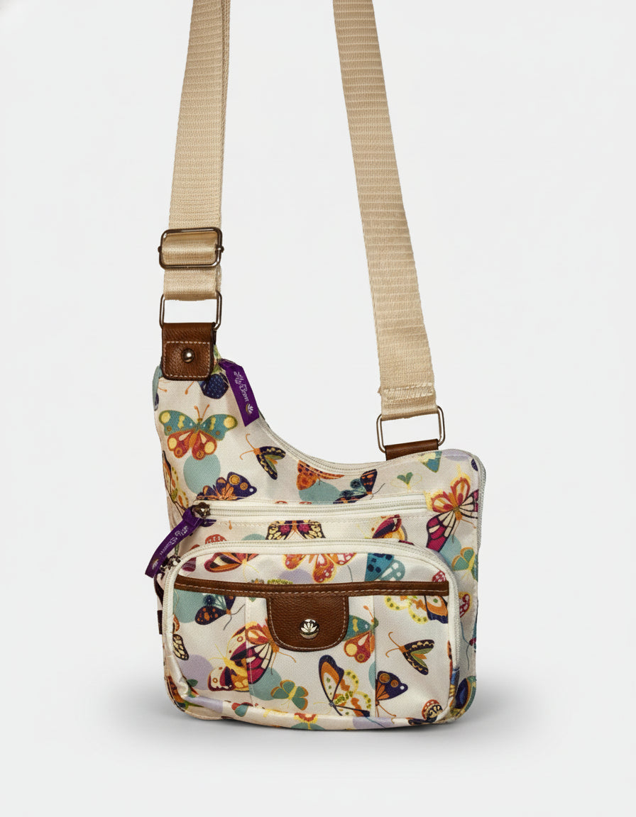 Adjustable Crossbody Shoulder Bag - Lily Bloom
