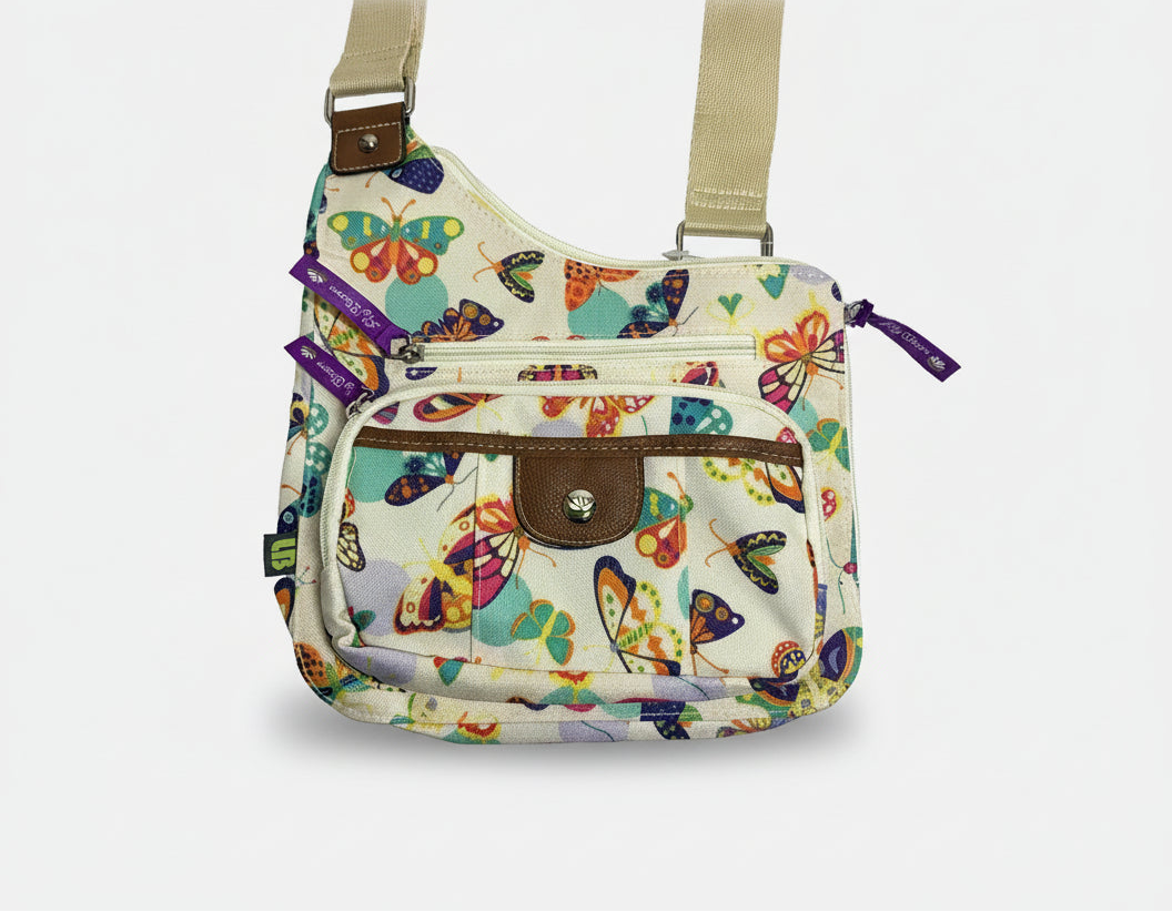 Adjustable Crossbody Shoulder Bag - Lily Bloom