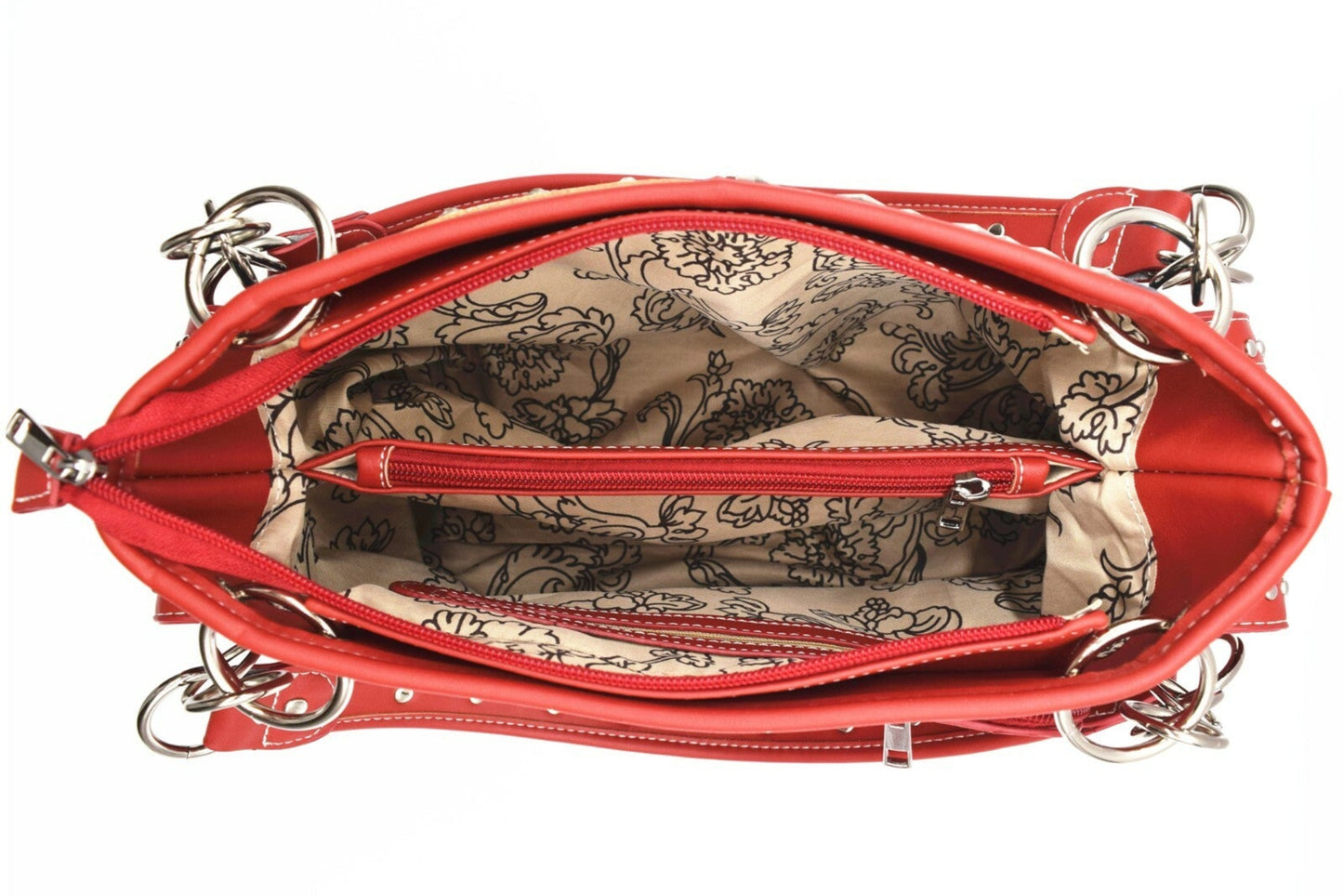 American Flag Stars and Stripes Purse Handbag with Wallet