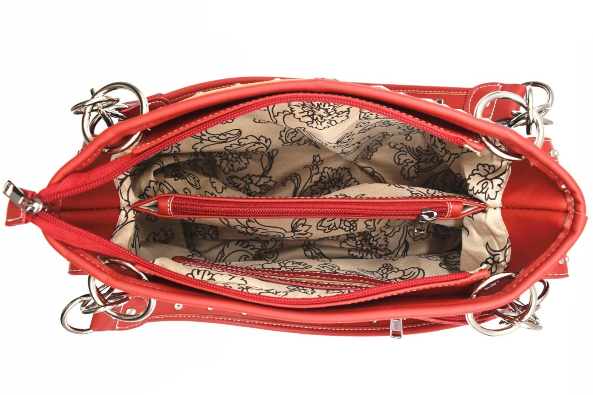 American Flag Stars and Stripes Purse Handbag with Wallet