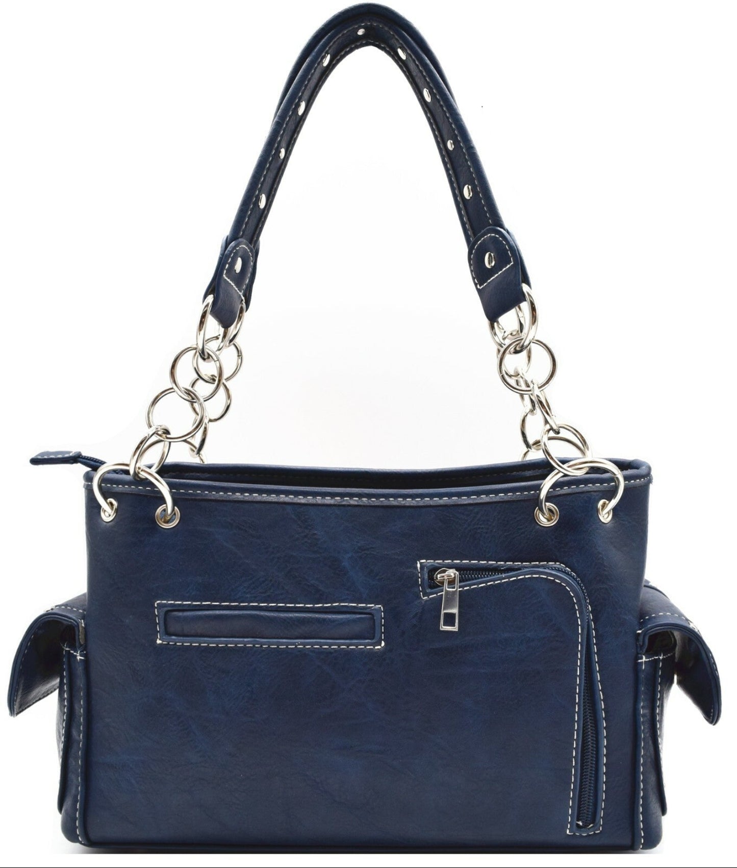 American Flag Stars and Stripes Purse Handbag with Wallet