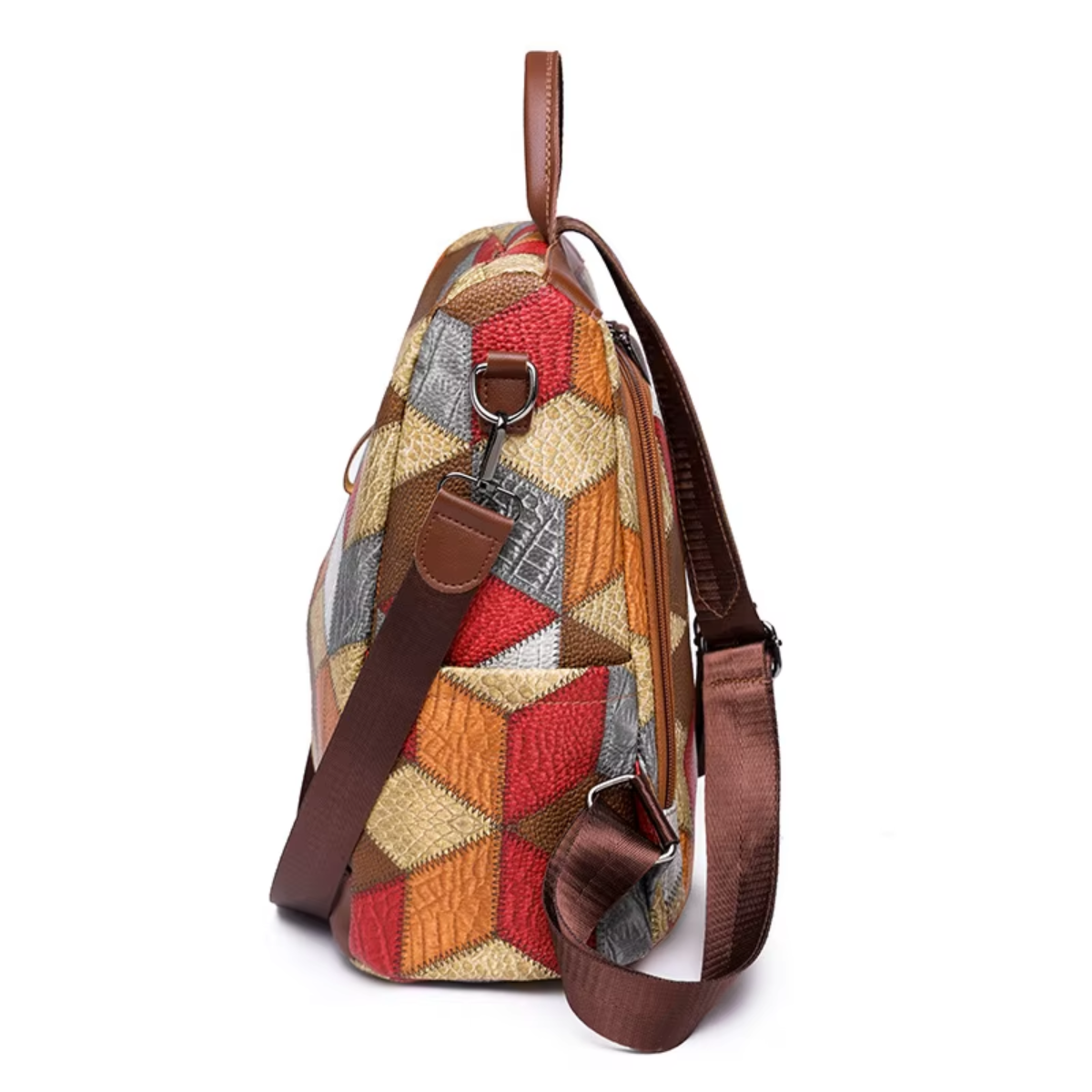 Anti-theft Waterproof Vegan Leather Backpack | Lily Bloom