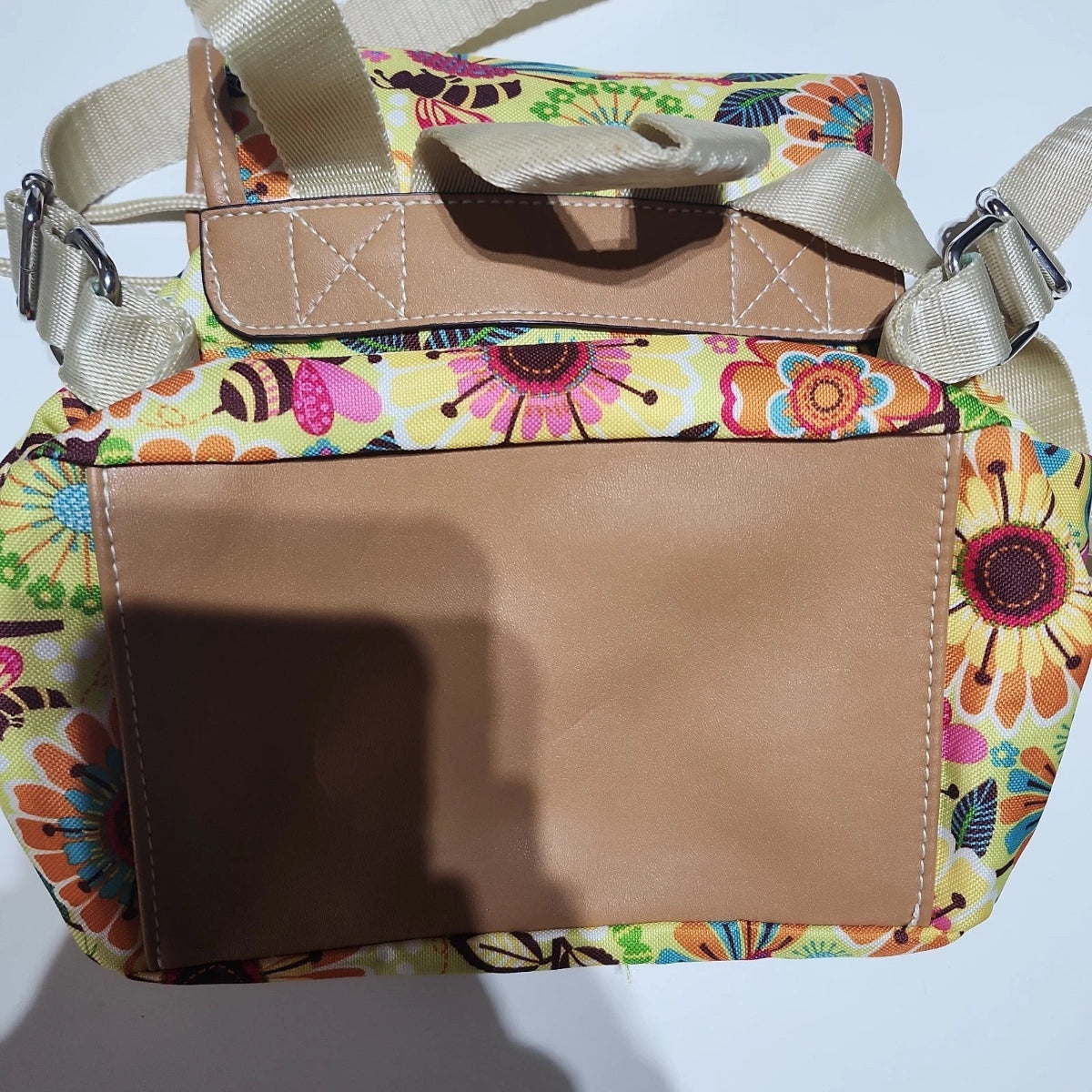 Backpack Purse Drawstring Snap Closure