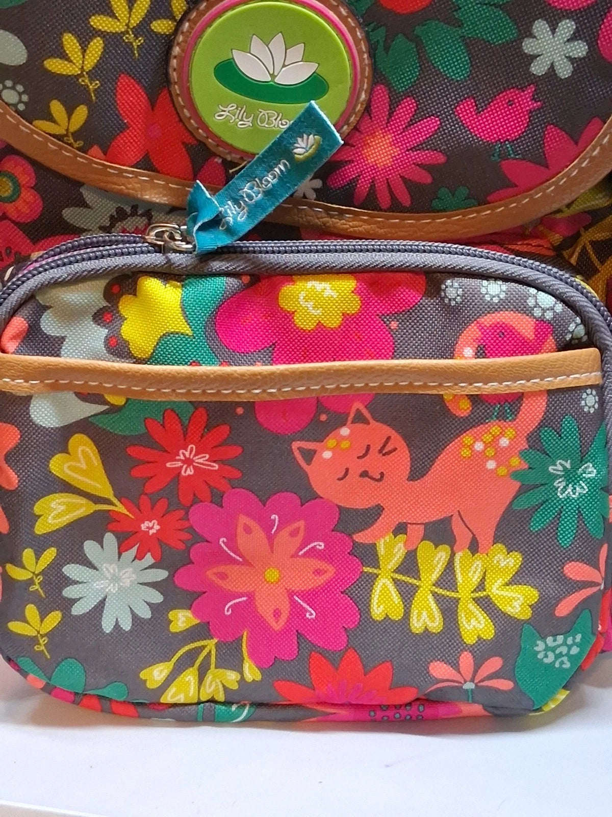 Backpack Purse Drawstring Snap Closure