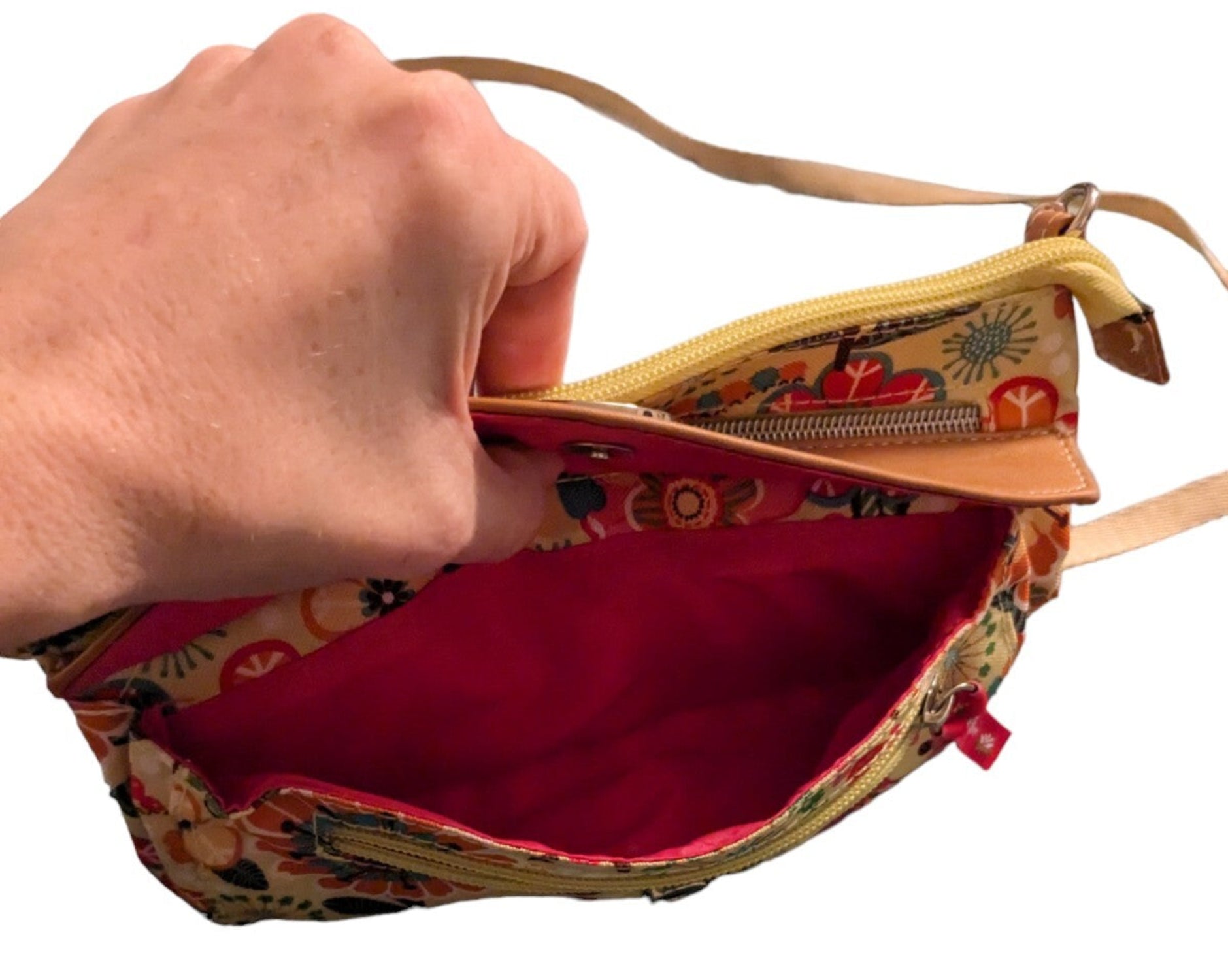 Bee Crossbody Clutch Purse, Adjustable Removable Strap
