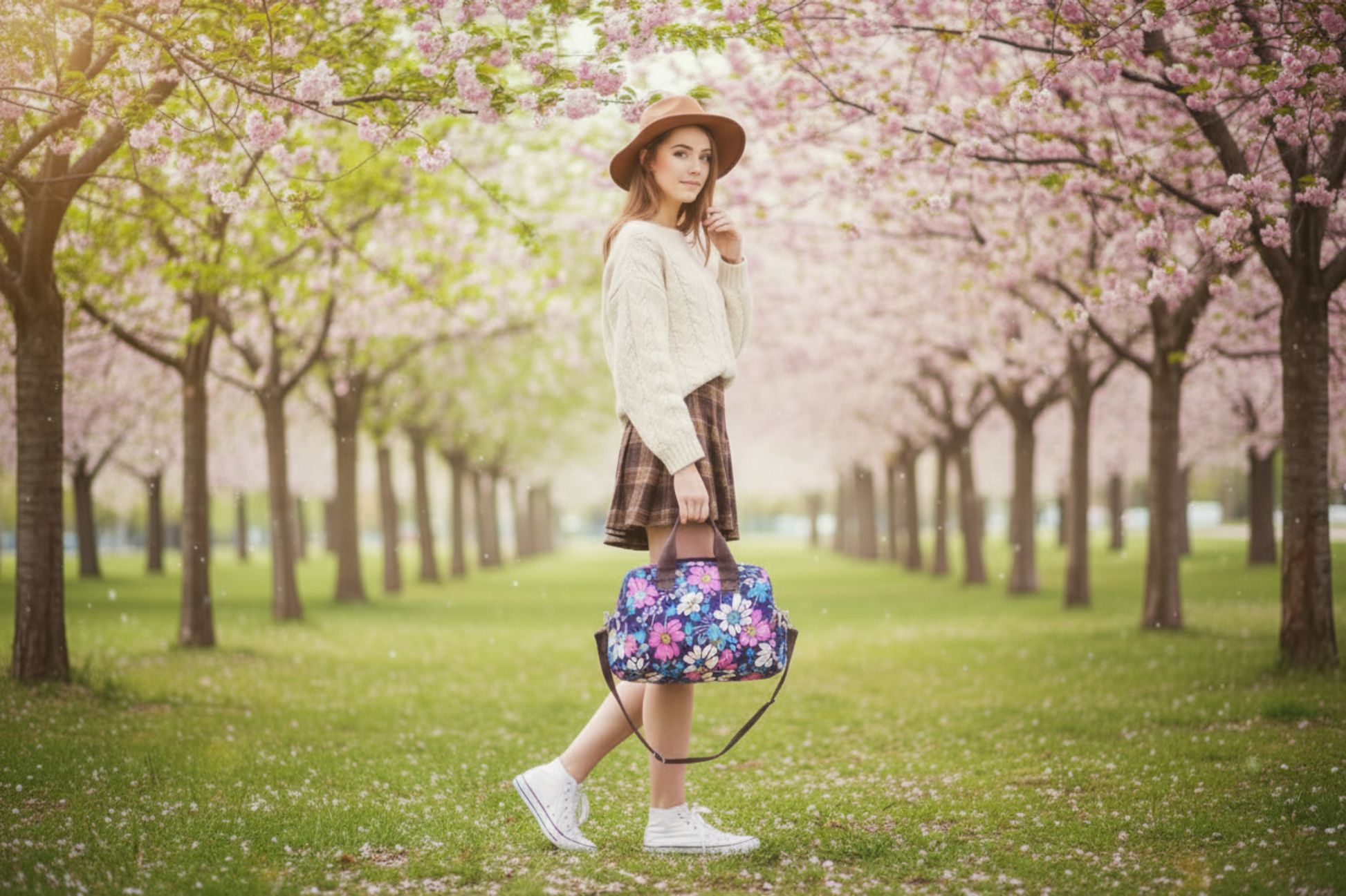 Best-selling Lily Bloom handbag designed for lightweight and organized daily use