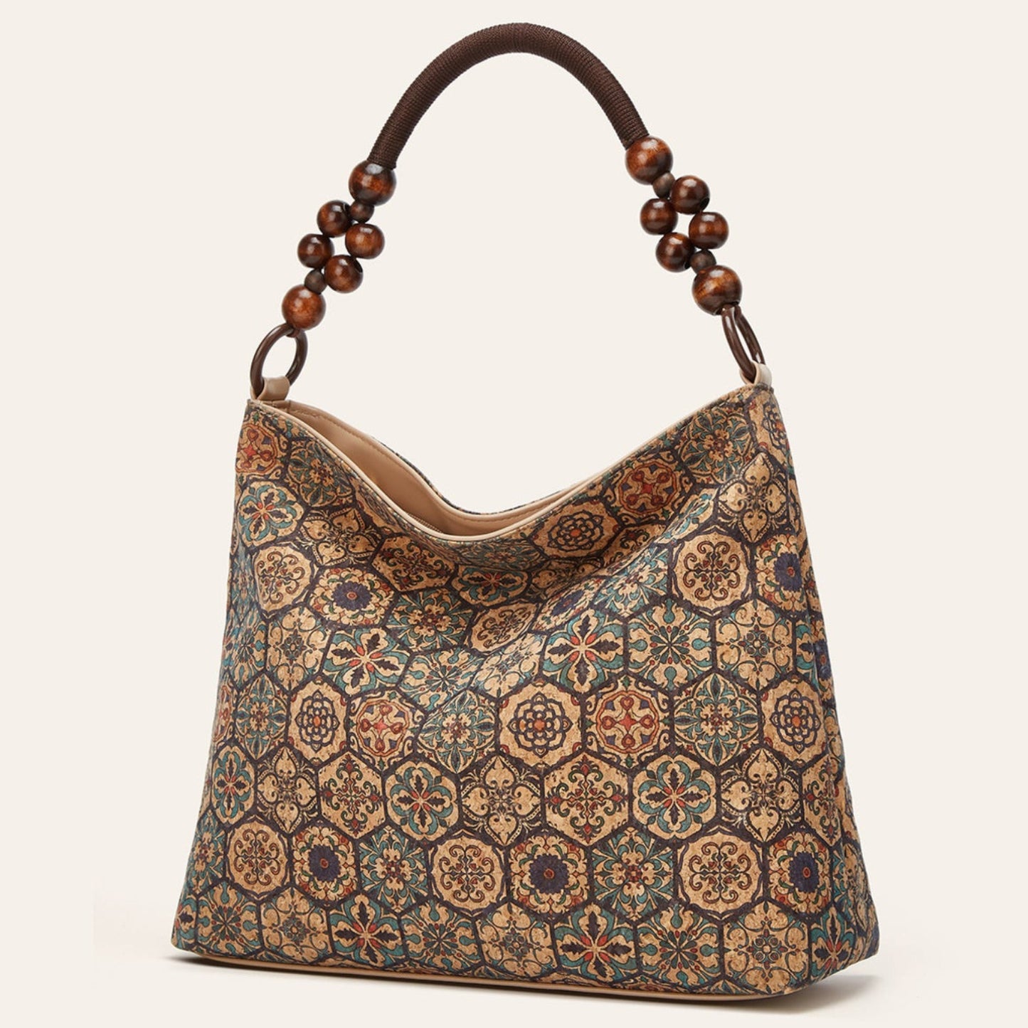 Bohemian Geometric Pattern Hobo Handbag