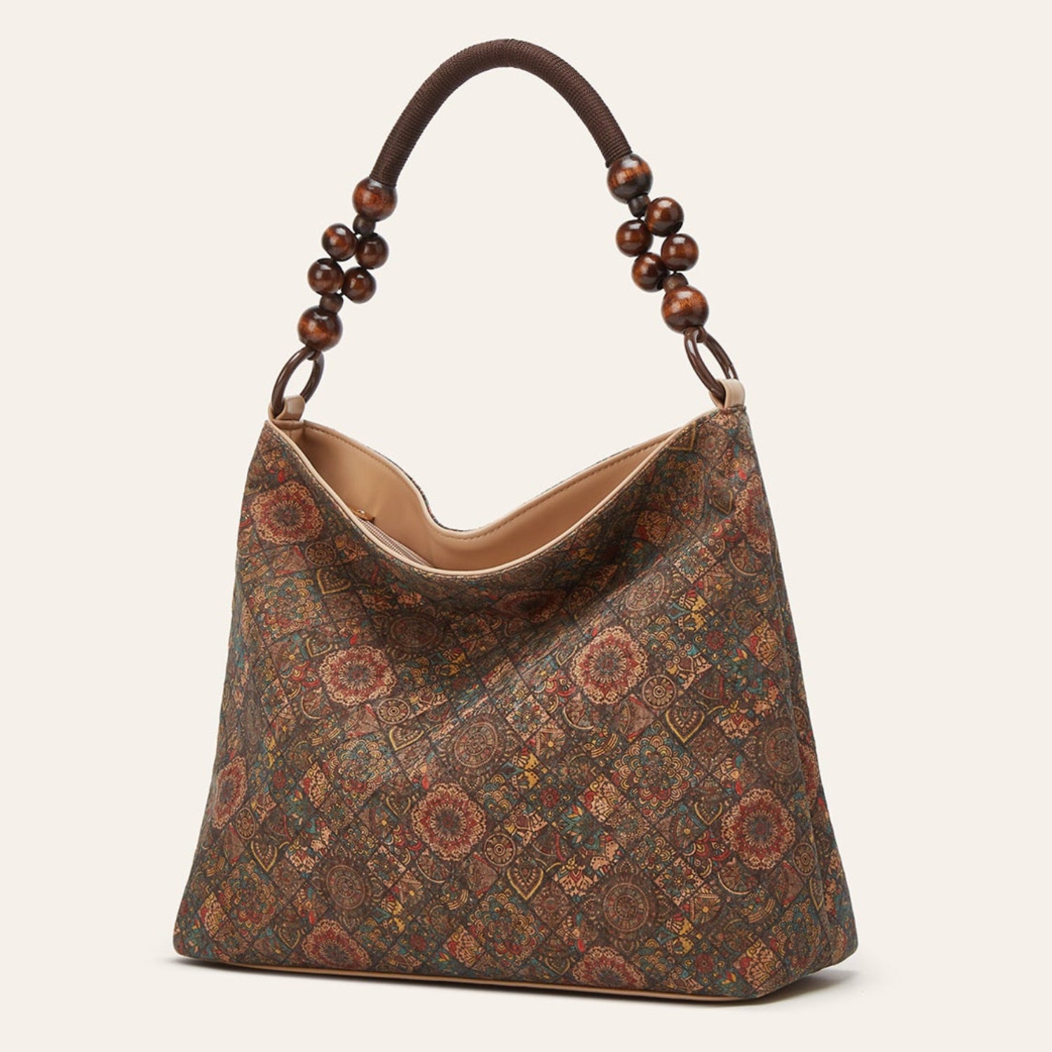 Bohemian Geometric Pattern Hobo Handbag