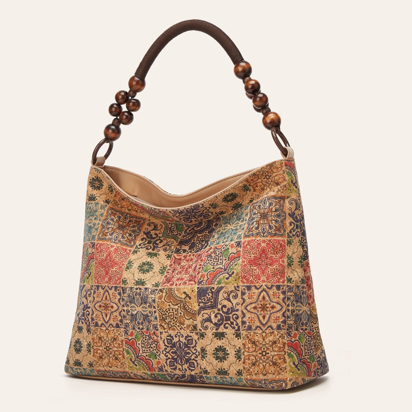 Bohemian Geometric Pattern Hobo Handbag
