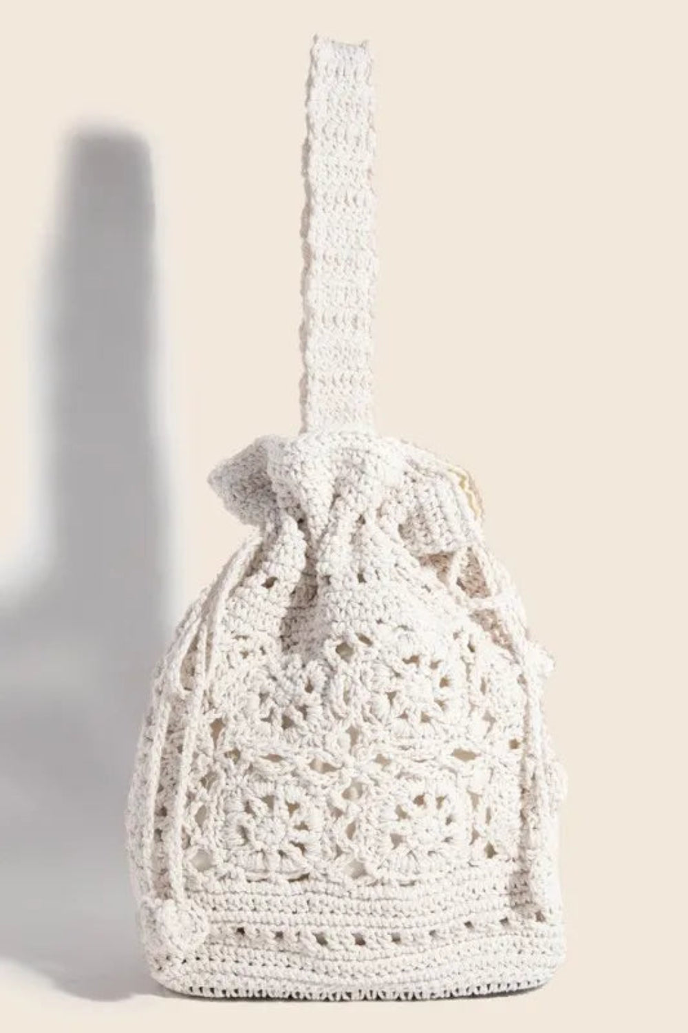 Braided Single Strap Drawstring Bag | Lily Bloom