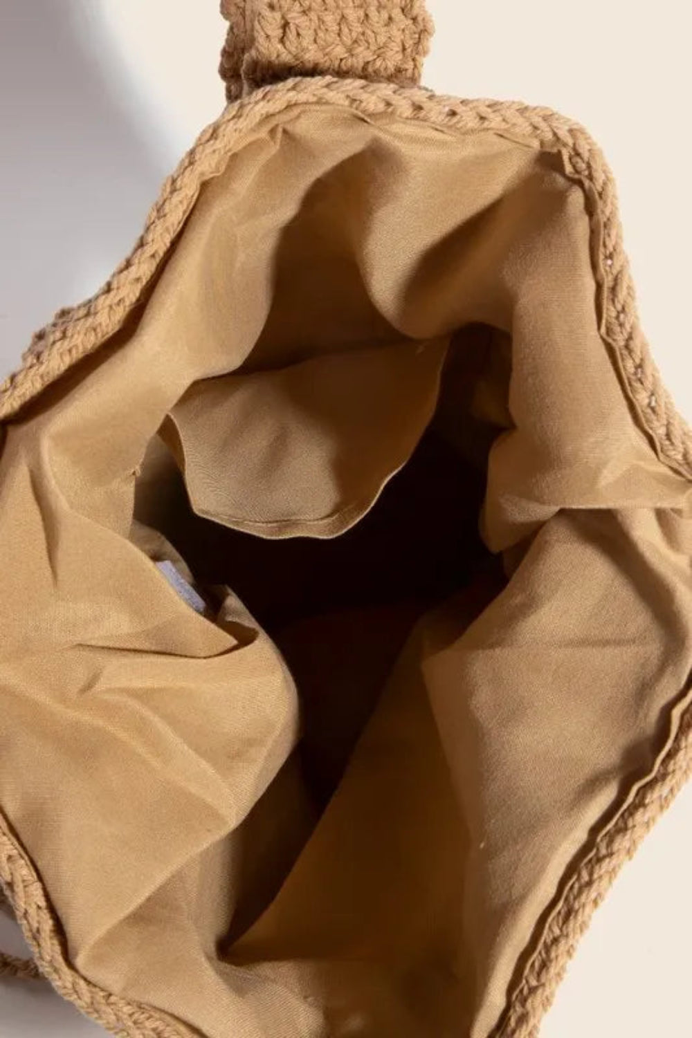 Braided Single Strap Drawstring Bag | Lily Bloom