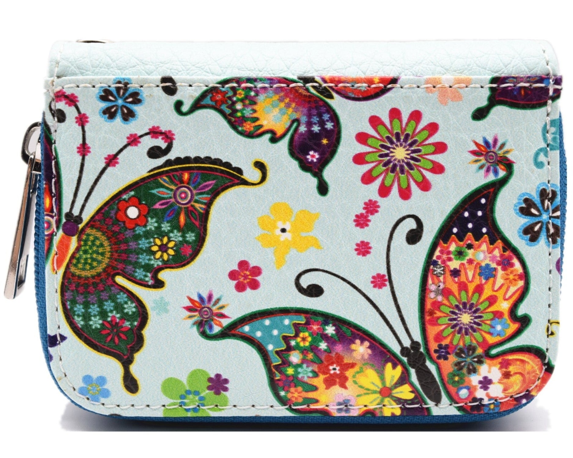 Butterfly Leather Purse Crossbody Bag with Wallet