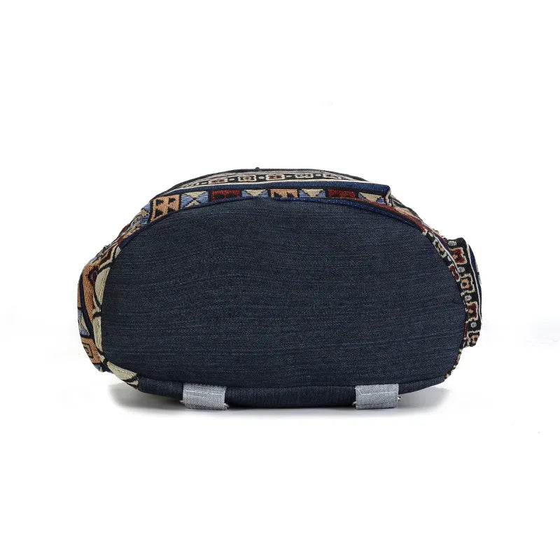 Canvas School Shoulder Backpack | Lily Bloom