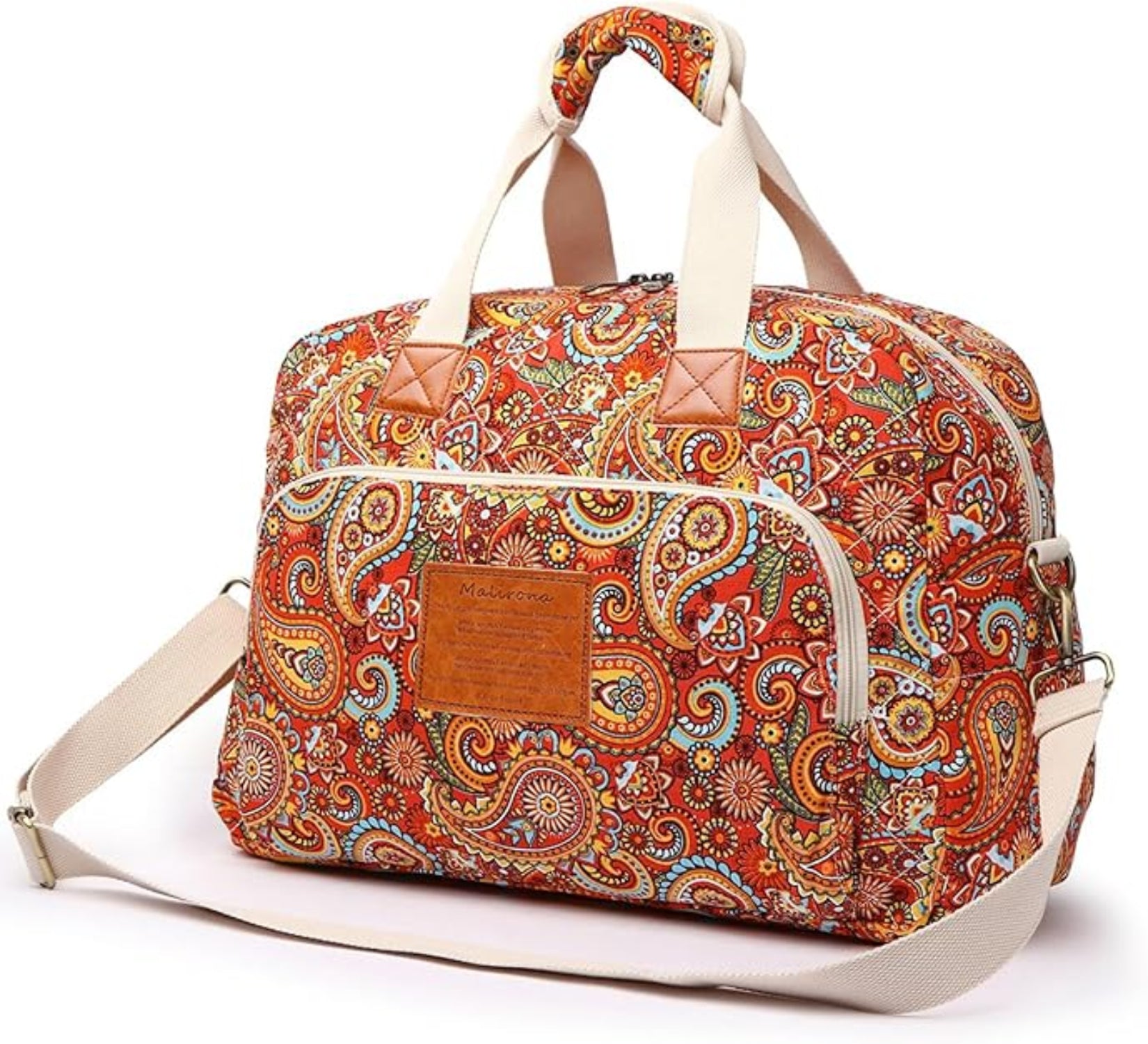 Canvas Shoulder Handbag Top Handle Satchel Crossbody Purse