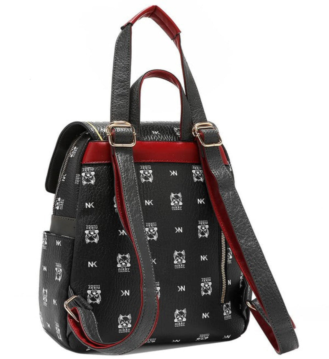 Cat Eco-Leather Convertible Backpack