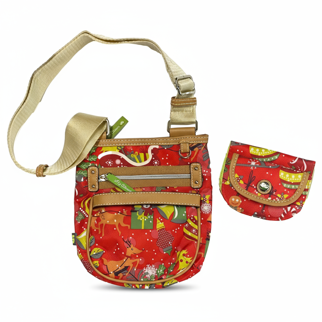 Christmas Crossbody and Wallet Set | Lily Bloom