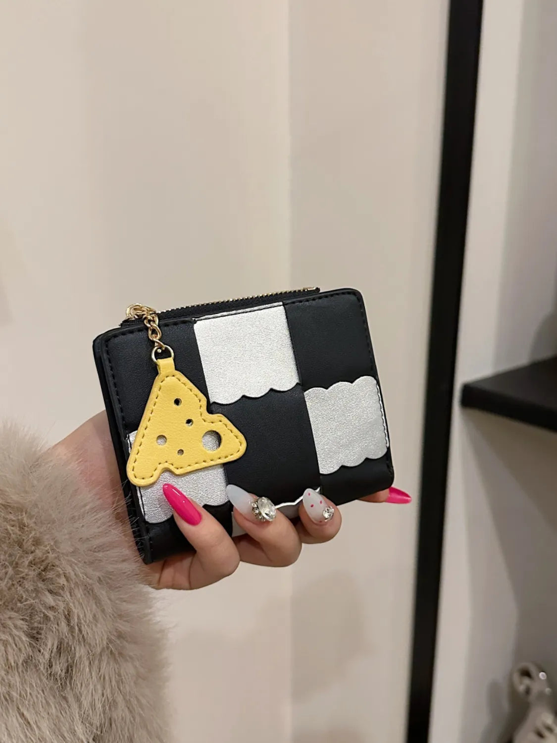 Leather Color Block Wallet | Lily Bloom