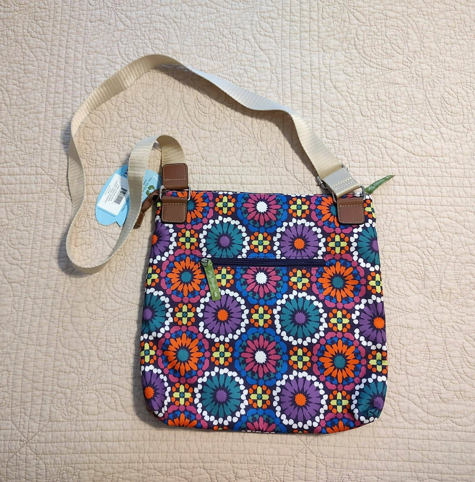 Colorful Desert Sahara Floral Adjustable Crossbody Bag