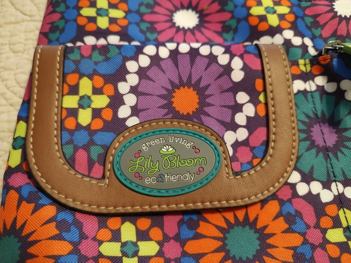 Colorful Desert Sahara Floral Adjustable Crossbody Bag