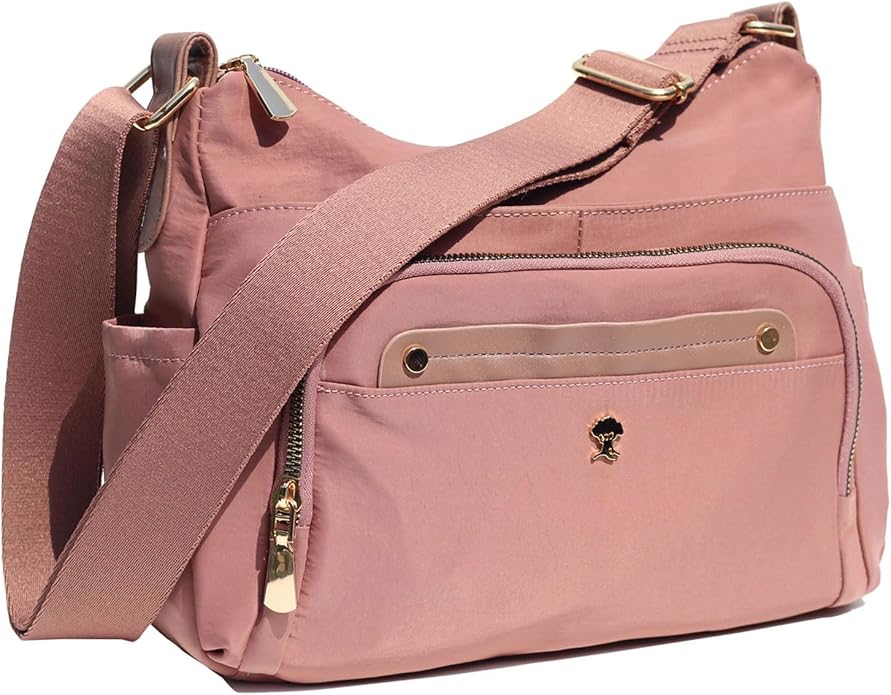 Crossbody Bag with 2 Detachable Straps - Lily Bloom