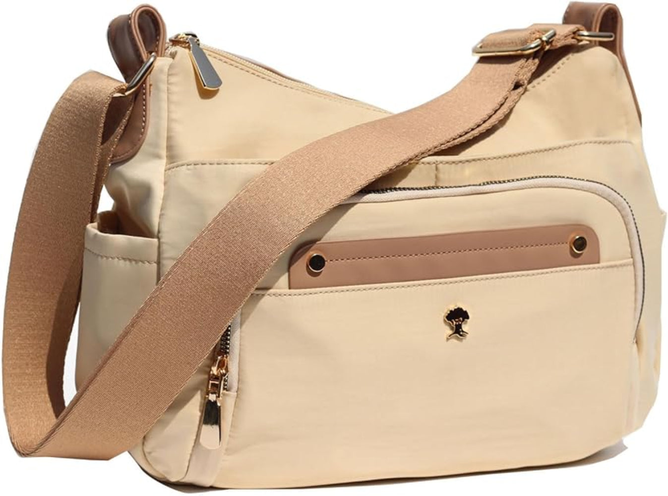 Crossbody Bag with 2 Detachable Straps - Lily Bloom