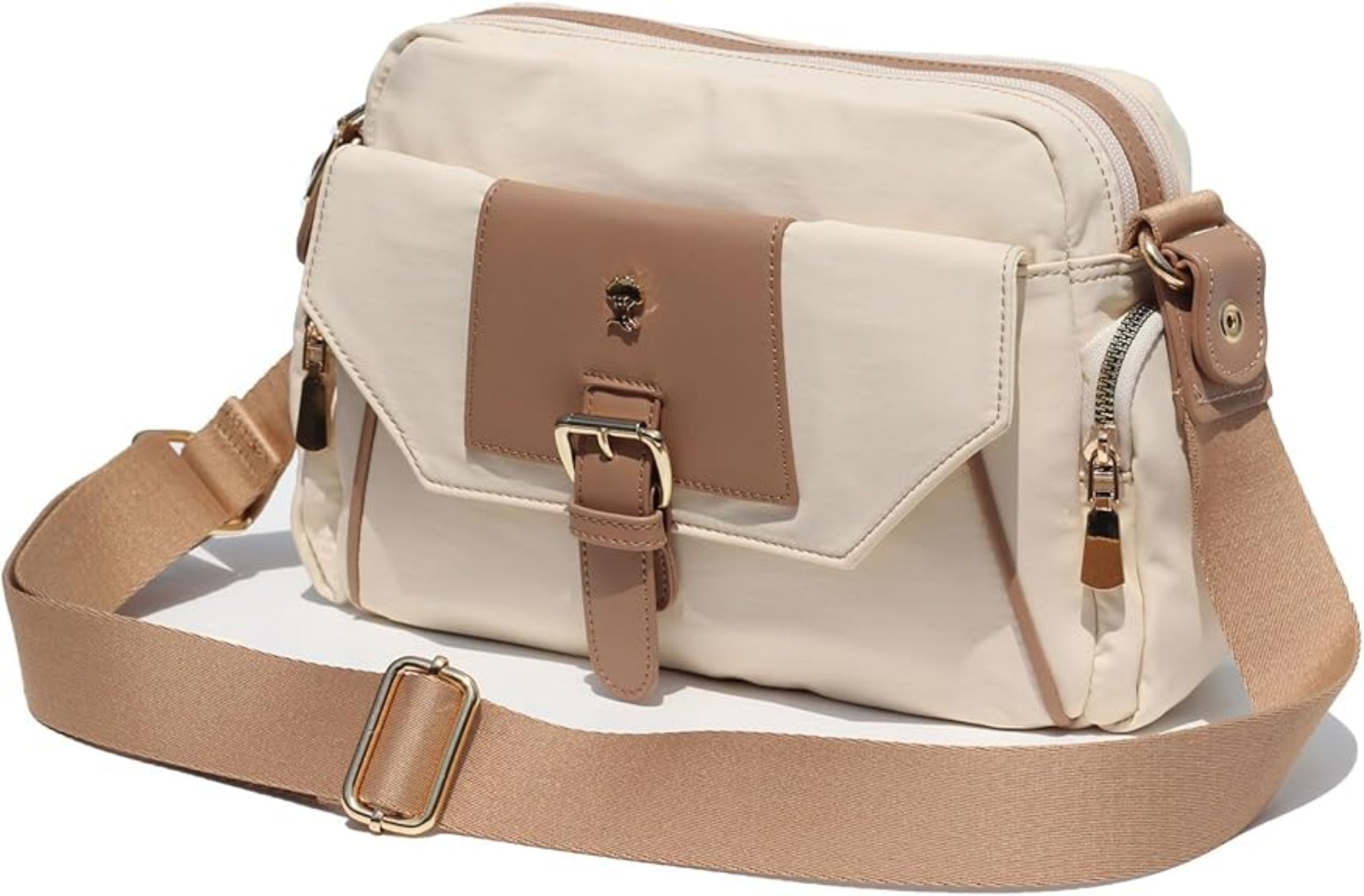 Crossbody Bag with 2 Detachable Straps - Lily Bloom
